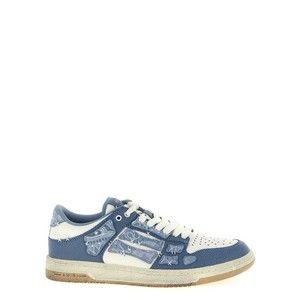 Amiri Bandana Skel Top Low Sneakers - NWT